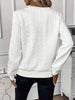 Carina™ | Stylish top with zip fastening - White / S