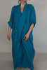 Aiya | Elegant Minimalist Dress with Pocket and V-Neck