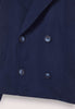 Selene™ - Classic short coat for women - Navy blue / XS