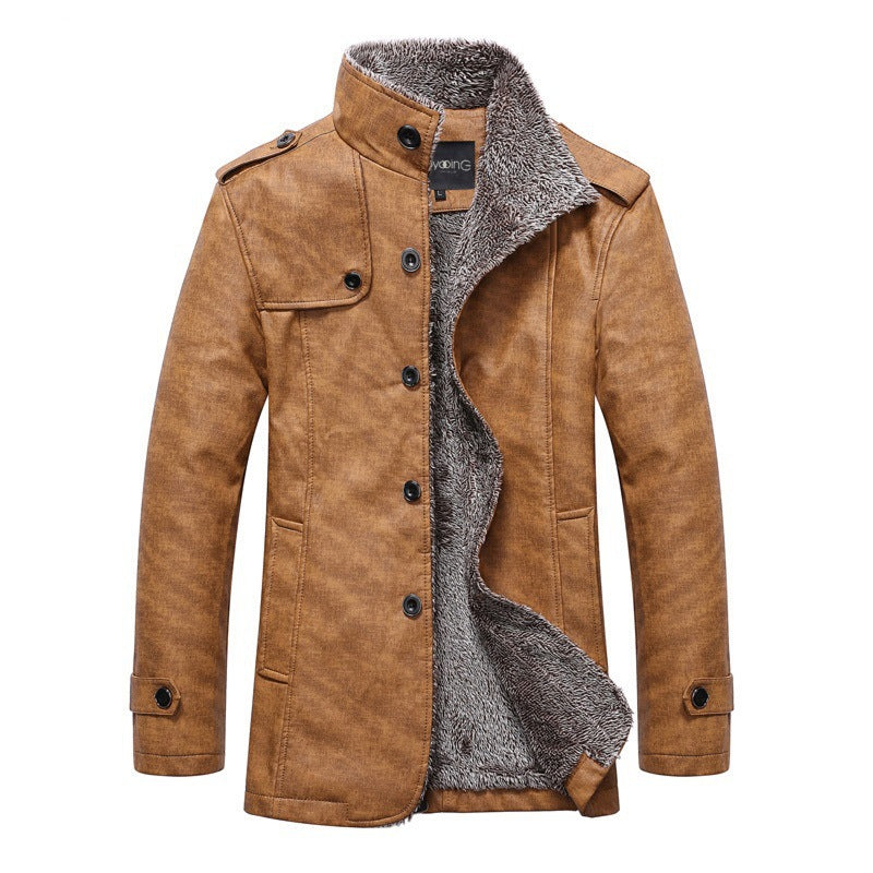 Khazix | Winter jacket for men - clothing - Beige / XS