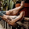Eva™ | Luxury comfort ankle boot - Brown / 36