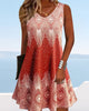 Alexandra | Feminine V-Neck Dress with Floral Print