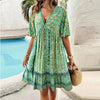 Frenchie | Chic Vacation Dress with V-neck
