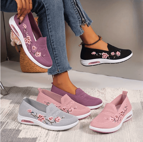 Jazzy | Comfortable Floral Orthopedic Shoes for Women