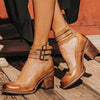 Eva™ | Luxury comfort ankle boot - Brown / 36