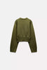 Greta | Modern ladies jumper - S / Green