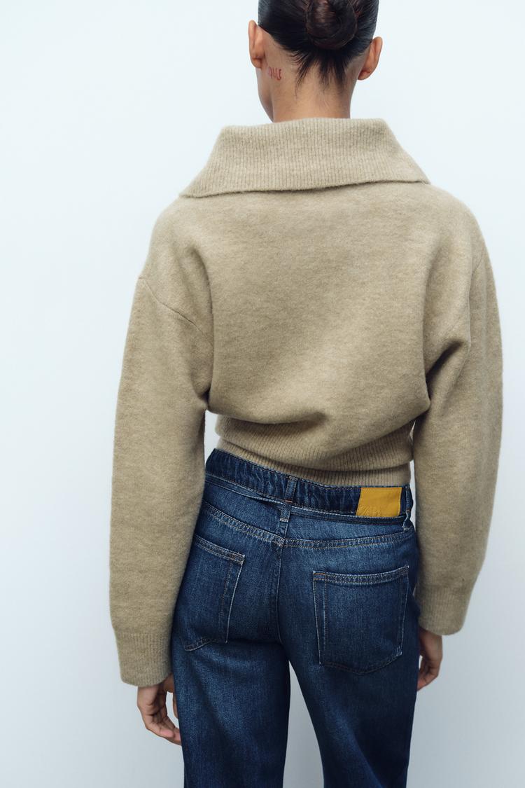 Johanna | Fashionable women's knitted jumper - S