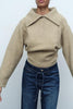 Johanna | Fashionable women's knitted jumper - S