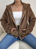 Teddy jacket | stylish and warm - S