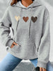 Alessia™ - Romantic hooded sweatshirt - Grey / S