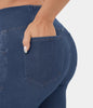 Zaira™ | High-waisted stretch flare trousers