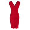 Bretta | Chic Dress with V-Neck and Sexy Side Slit