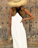 Mandie | Backless Dress with Cross-Design