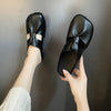 Kary | Women's Flat Mules with Bow and Knot