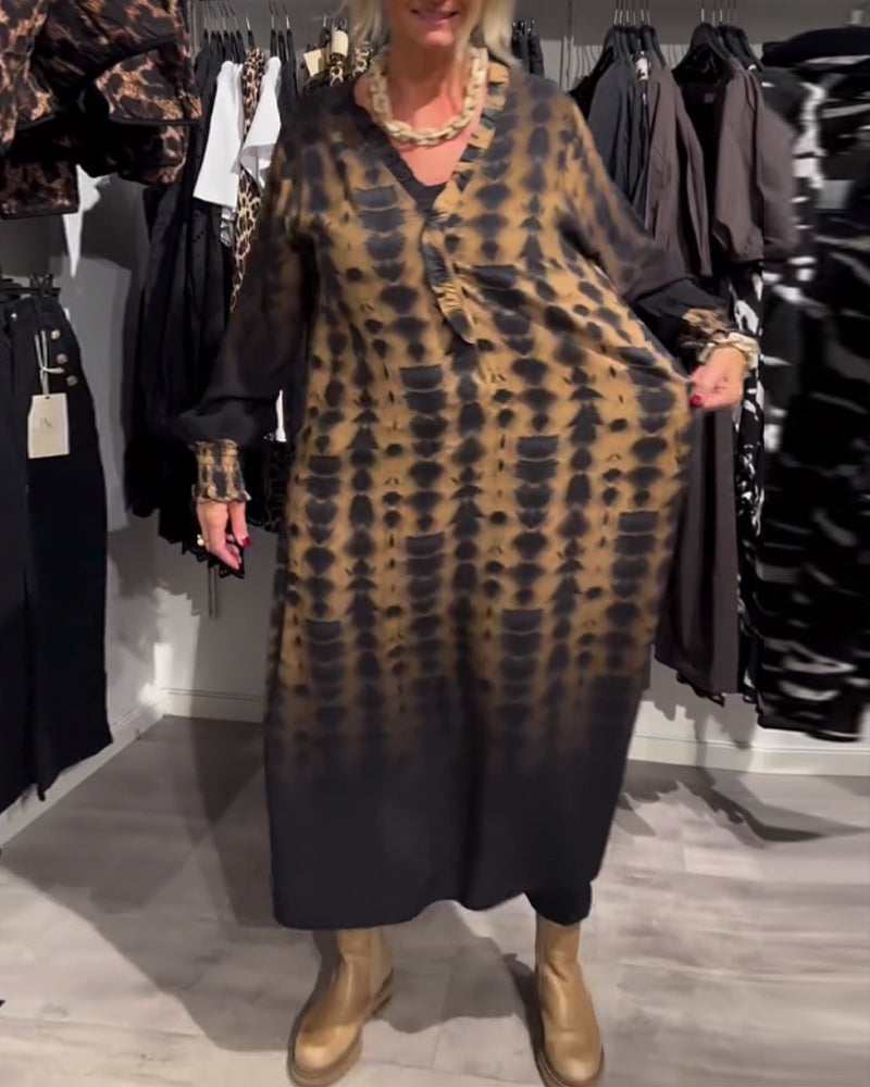 Alaina | Elegant Long-Sleeved Dress for Women