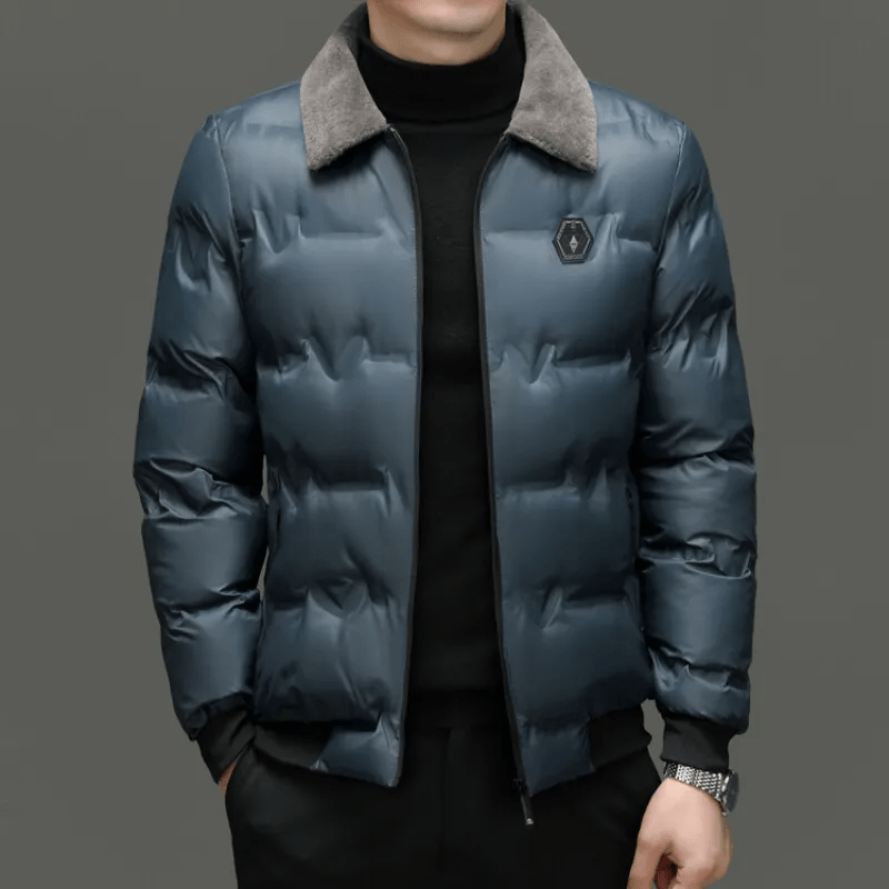 Aksel™ - Weatherproof outdoor jacket - Pigeon blue / XS