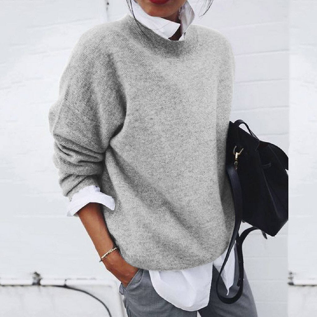 Alira™ - Luxurious jumper - Grey / S