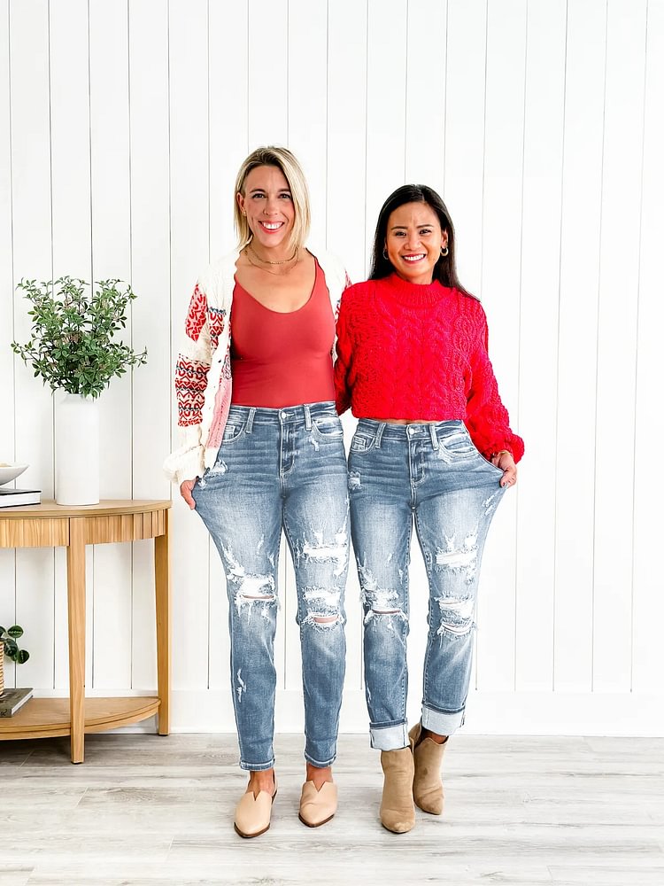 Sanne | comfortable stretch jeans | SUPERDEAL TODAY! - Jeans vrouwen - Blue / XS