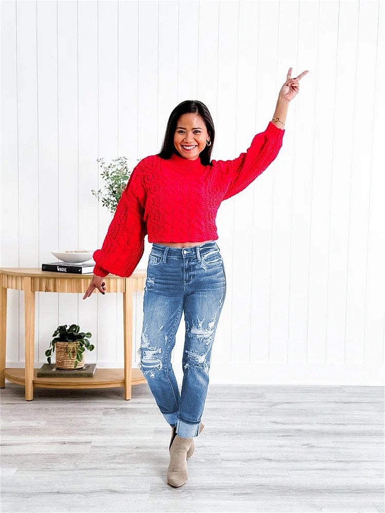 Sanne | comfortable stretch jeans | SUPERDEAL TODAY! - Jeans vrouwen - Blue / XS