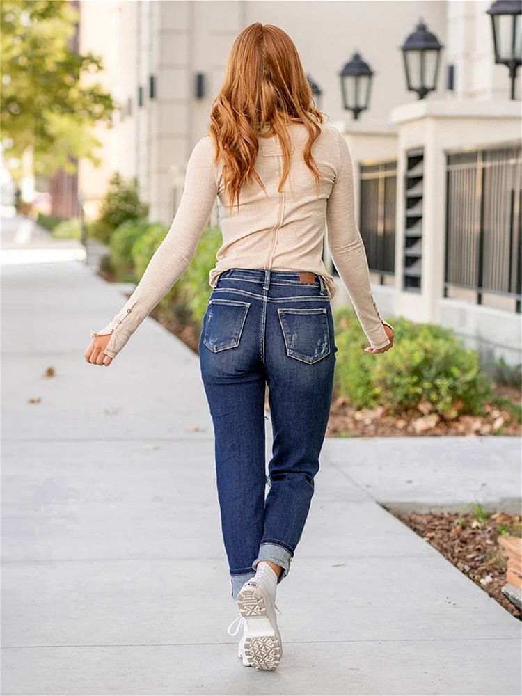 Sanne | comfortable stretch jeans | SUPERDEAL TODAY! - Jeans vrouwen - Blue / XS