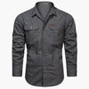 Kilian™ | Urban cargo shirt - Dark grey / M