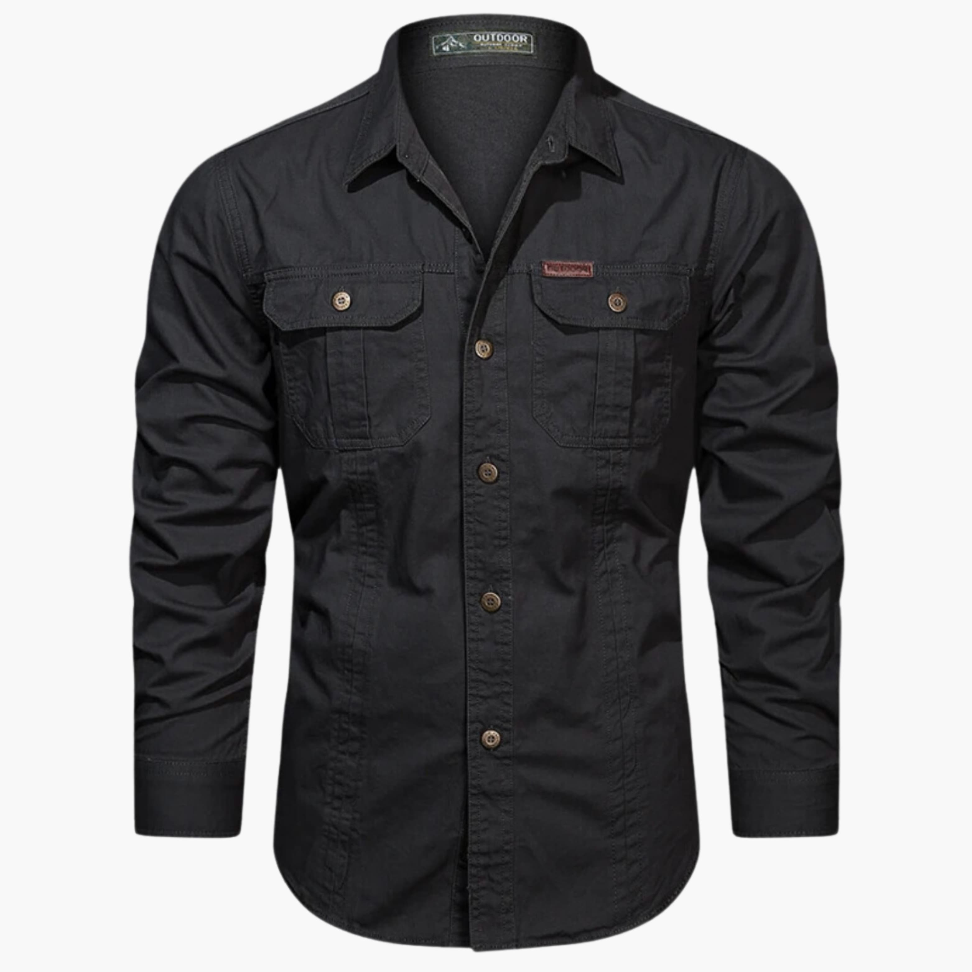 Kilian™ | Urban cargo shirt - Black / M