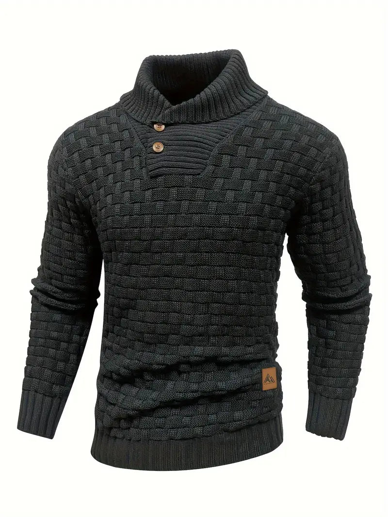 Valentino™ - Elegant fine knit jumper - Black / S