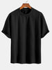 Rudy | Casual Relax Fit T-Shirt with Twist Jacquard Shorts