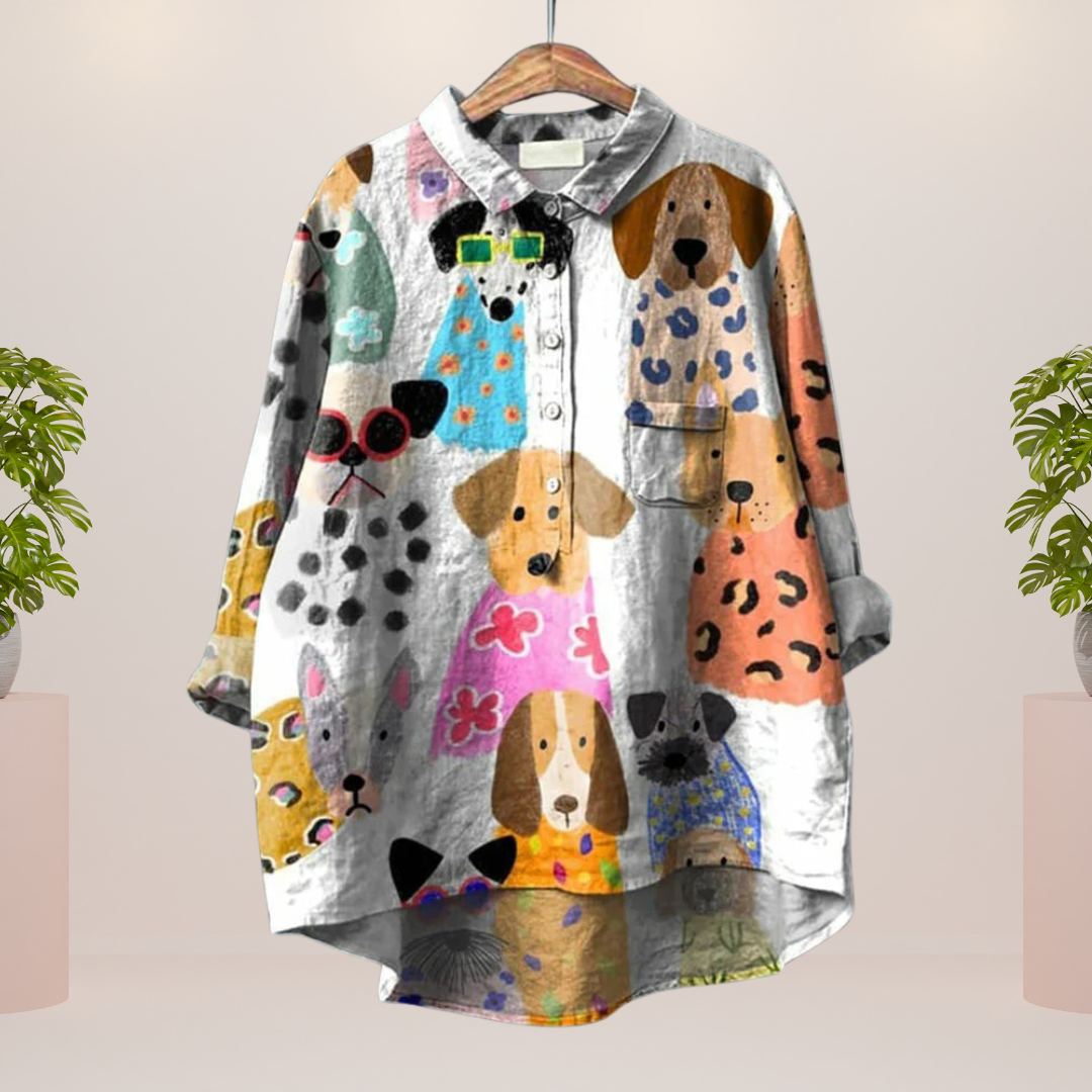 Franchesca | Art-Print Shirt