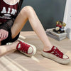 SnugFeet™ - Women's half slippers with closed toe area