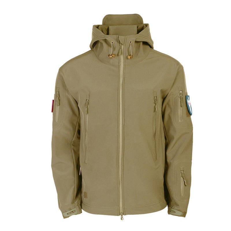 Lennart™ | Waterproof windbreaker for men - KHAKI / S