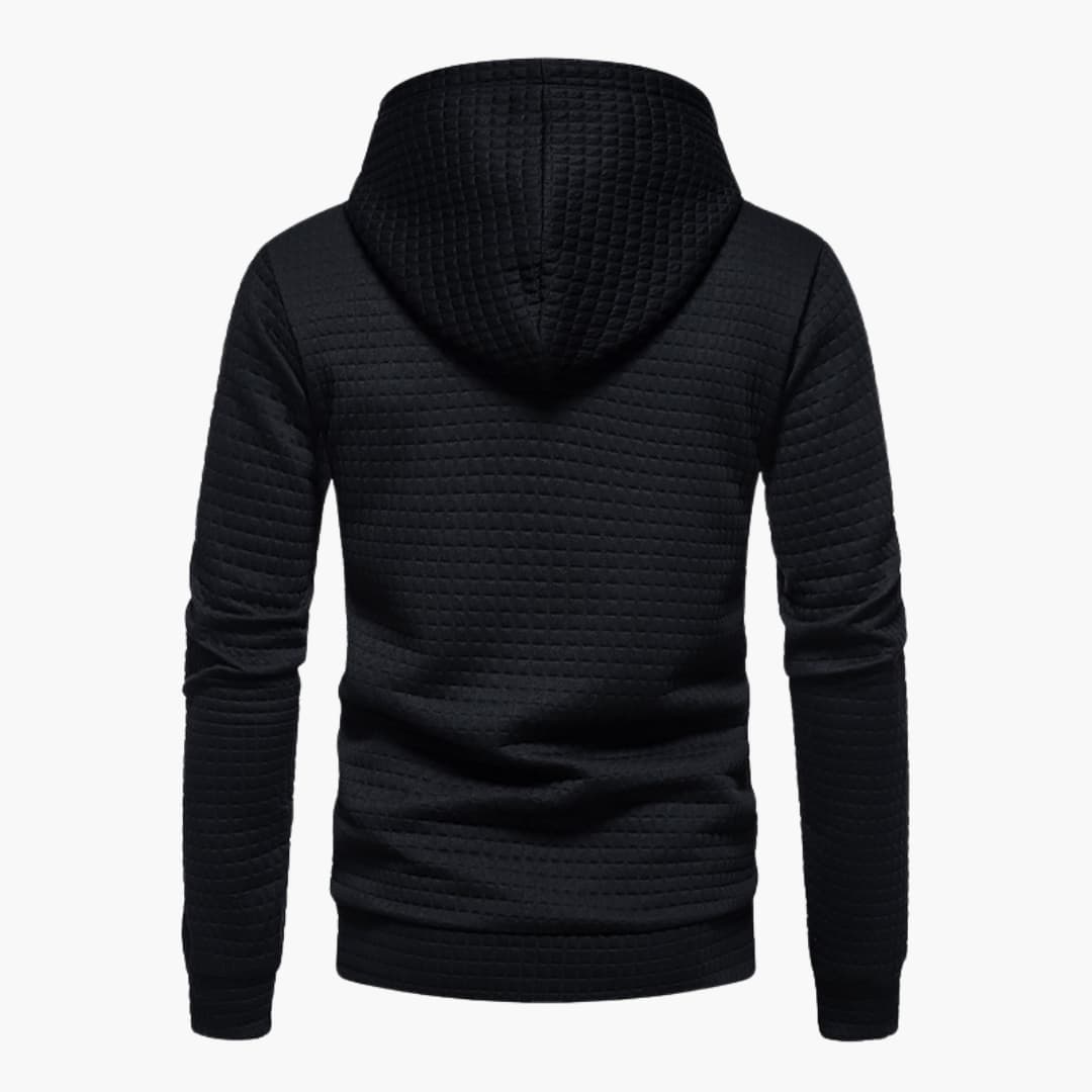 Walter| Quilted hoodie - White / S