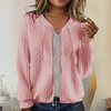 Yvette™ | Comfortable zip jacket for women - Pink / S