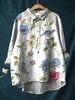 Mavee | Airy Blouse with Floral Pattern