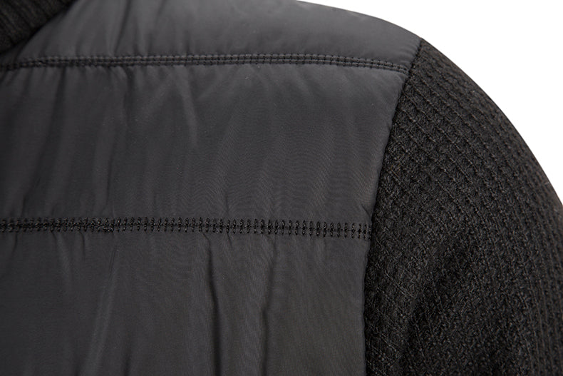 NordicWarm™ - Cosy winter knitted waistcoat - Dark grey / M