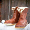 Shimm | Heated boots for women - Brown / 35