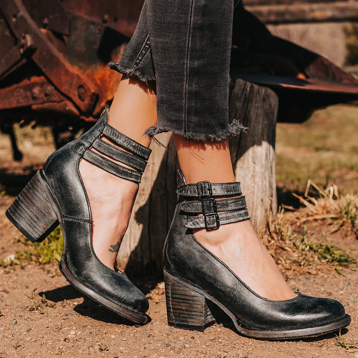 Eva™ | Luxury comfort ankle boot - Black / 36