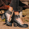 Eva™ | Luxury comfort ankle boot - Black / 36