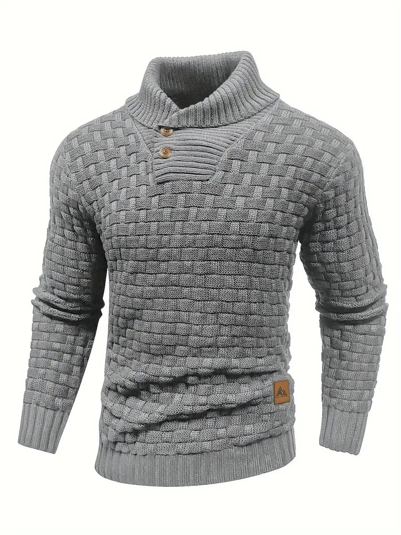 Valentino™ - Elegant fine knit jumper - Dark grey / S