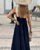 Mandie | Backless Dress with Cross-Design