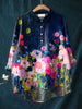 Mavee | Airy Blouse with Floral Pattern