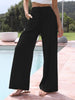 Trixie | Elegant linen trousers - White / S