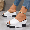 Irisa | Orthopaedic platform sandals with thick sole