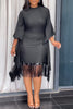 Sandy | Figure-Flattering Ribbed Dress