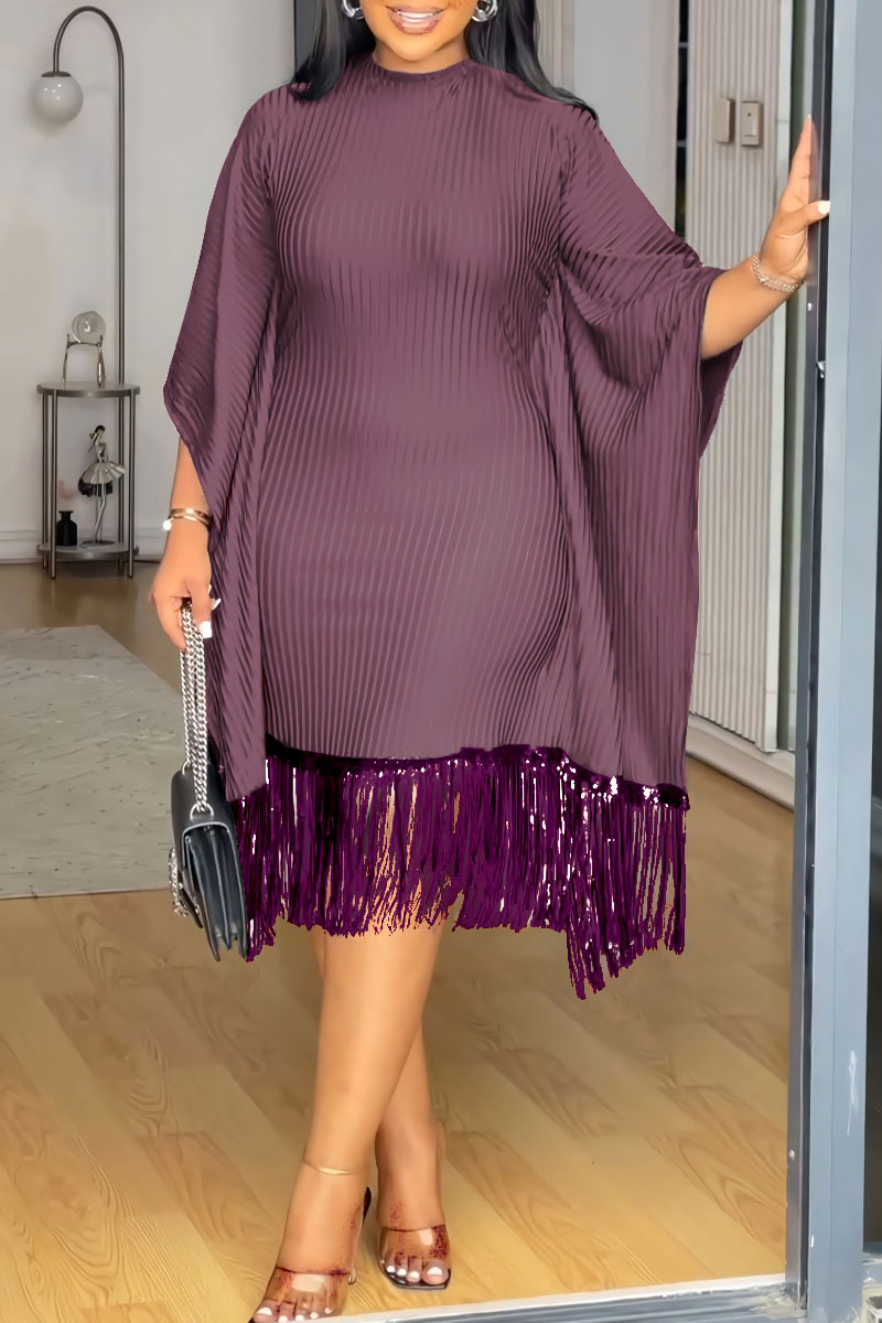 Sandy | Figure-Flattering Ribbed Dress