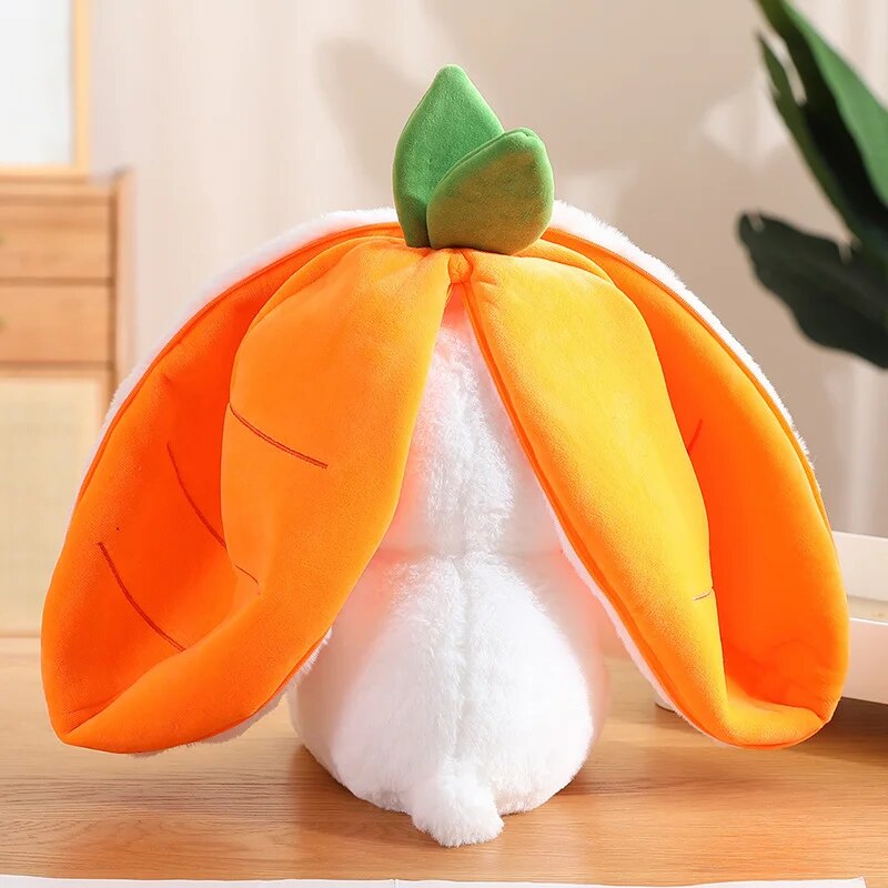 Shape-shifting cuddly rabbit | Easter discount - carrot rabbit / 18cm