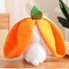 Shape-shifting cuddly rabbit | Easter discount - carrot rabbit / 18cm