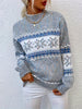Nelia™ | Warming knitted jumper - Light blue / S