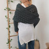 Kelly | Soft and comfortable ChicWrap - Navy blue / 250cm & 37cm