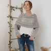 Kelly | Soft and comfortable ChicWrap - Navy blue / 250cm & 37cm